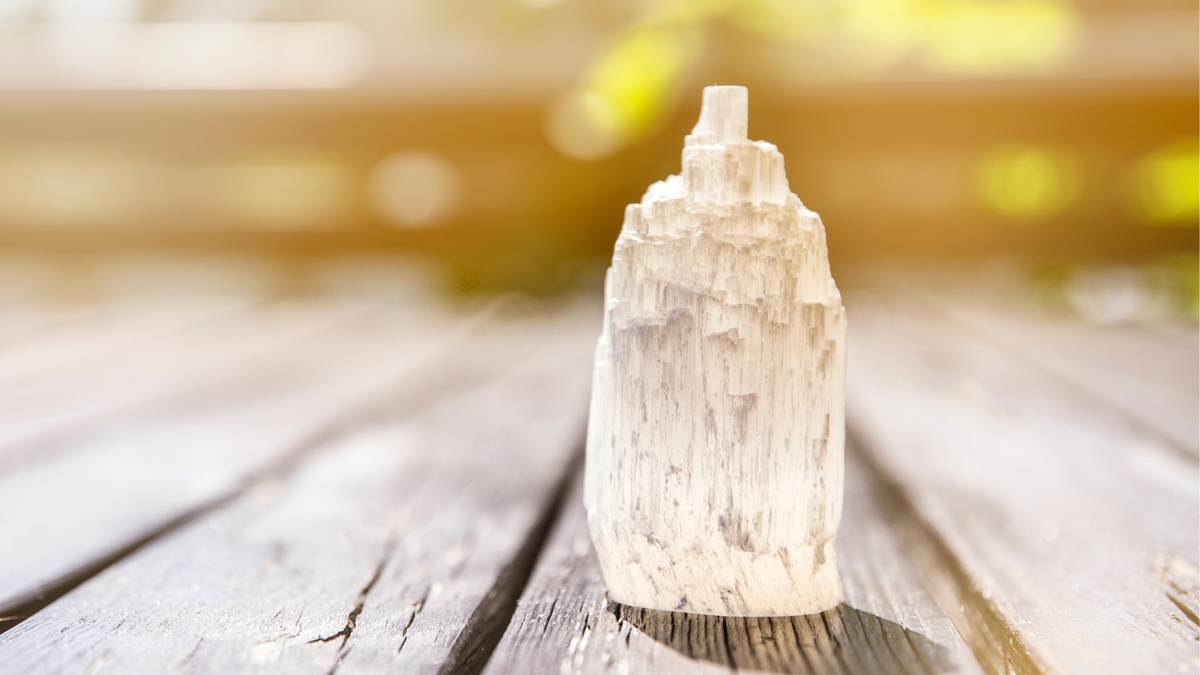 Crystal Spotlight ~ Selenite ~ The Gentle Light of Purification and Higher Connection