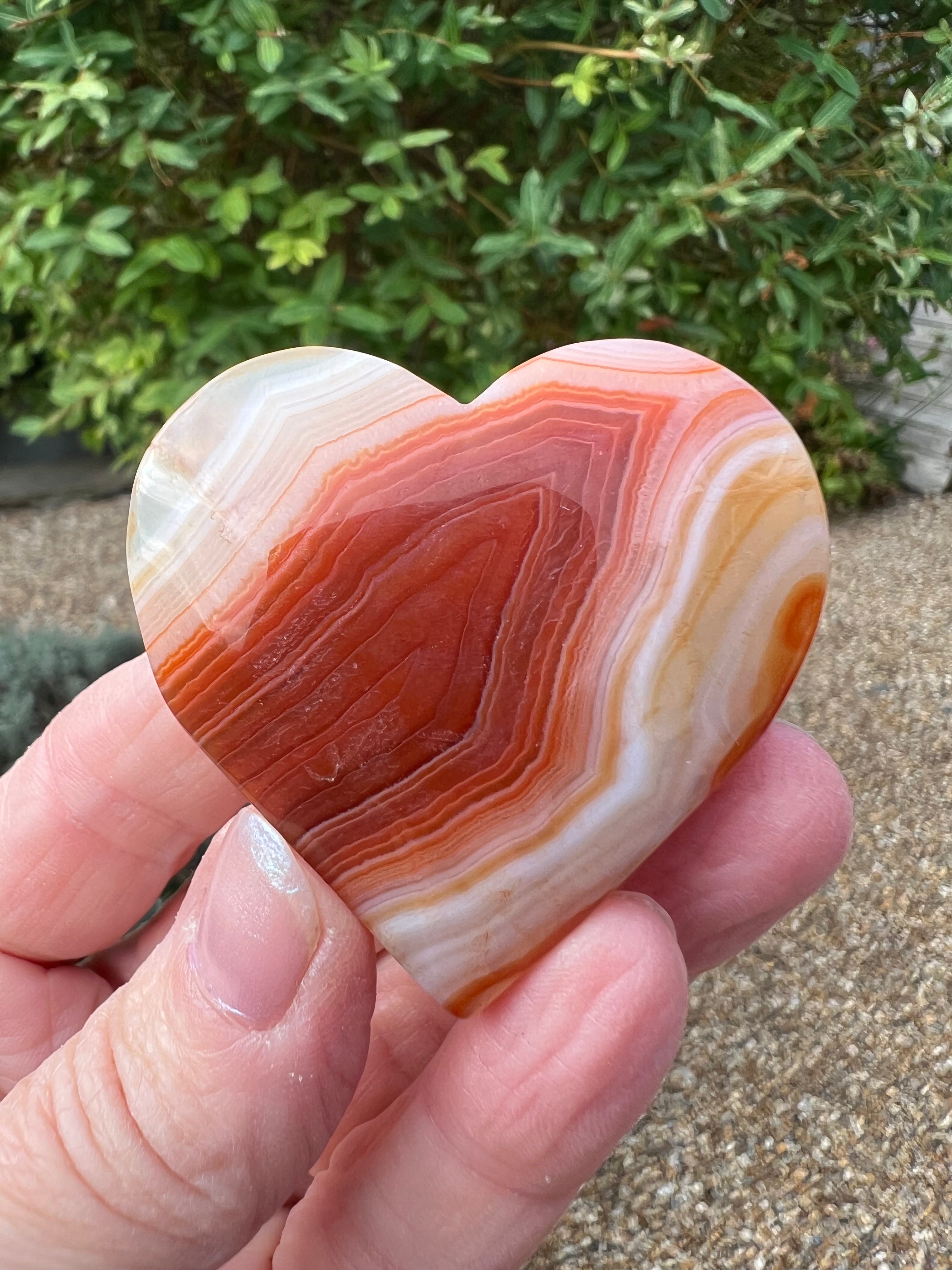 Carnelian Heart - CR6