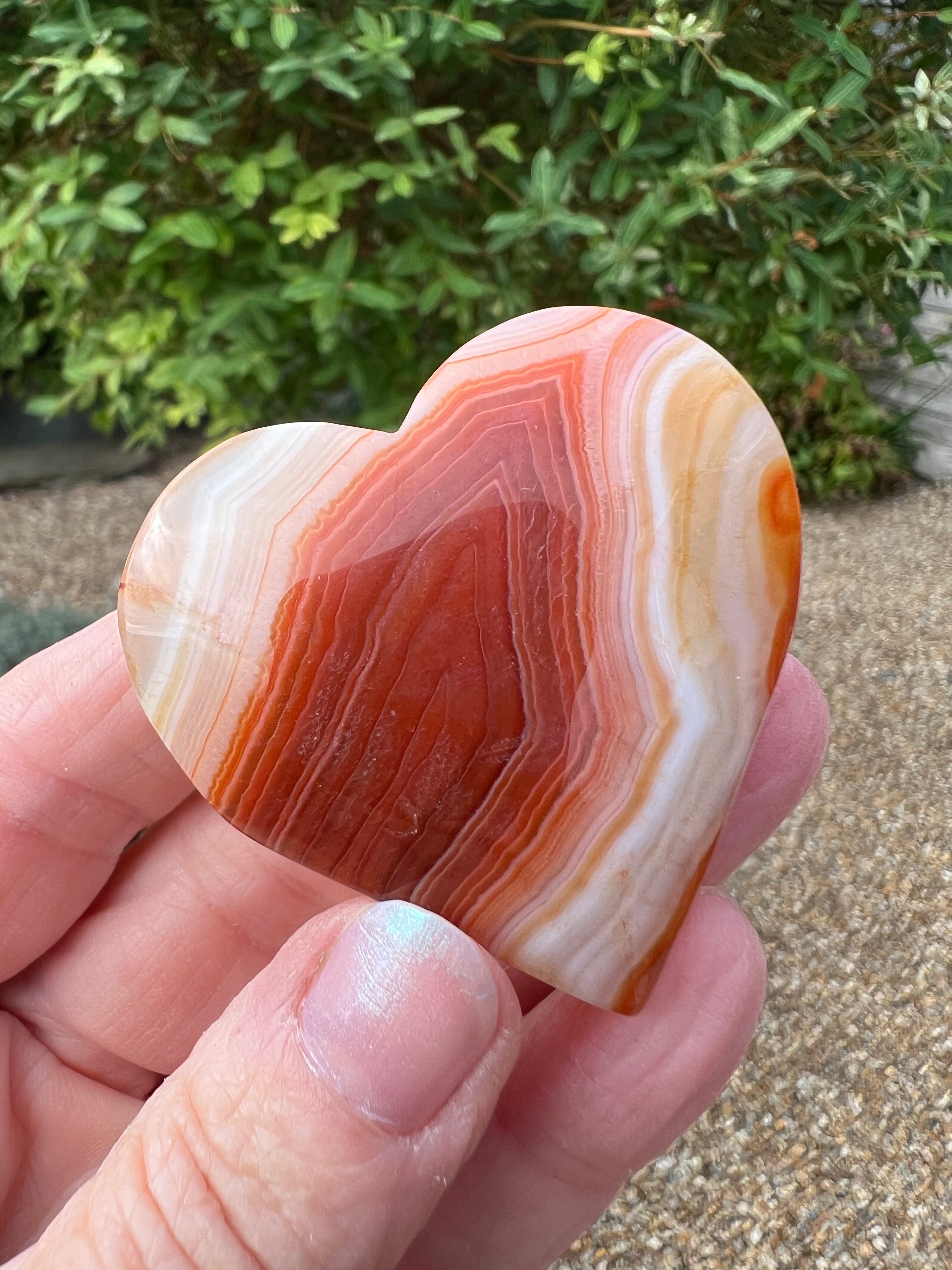 Carnelian Heart - CR6