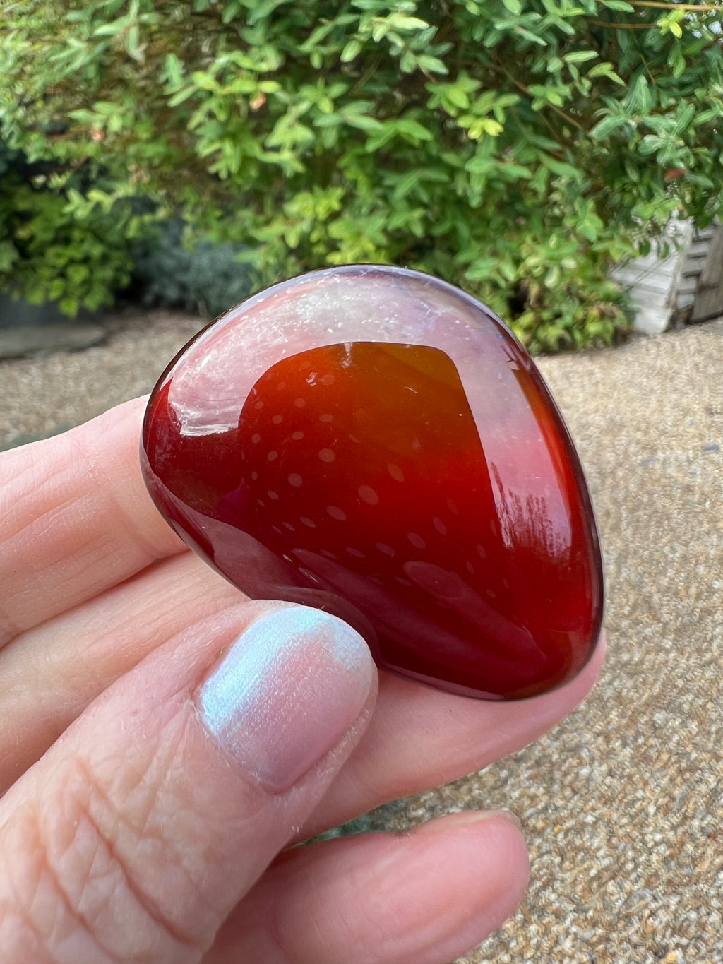 Carnelian Pocket Stone - CR1
