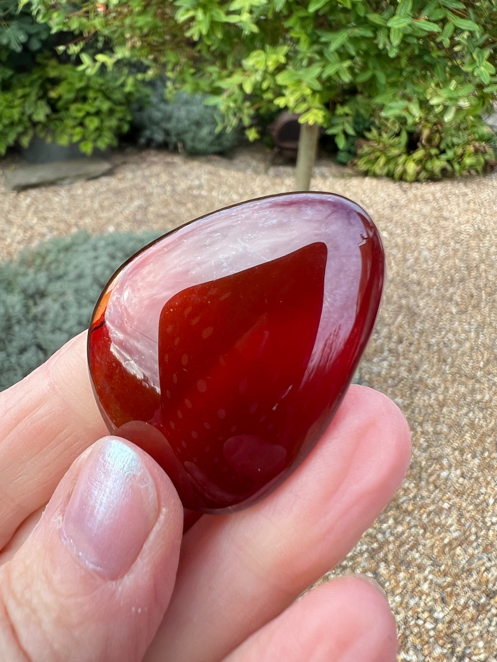 Carnelian Pocket Stone - CR1