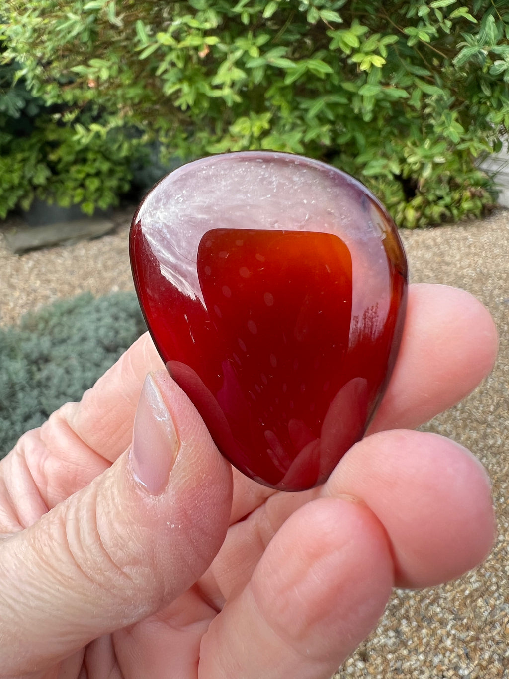 Carnelian Pocket Stone - CR1