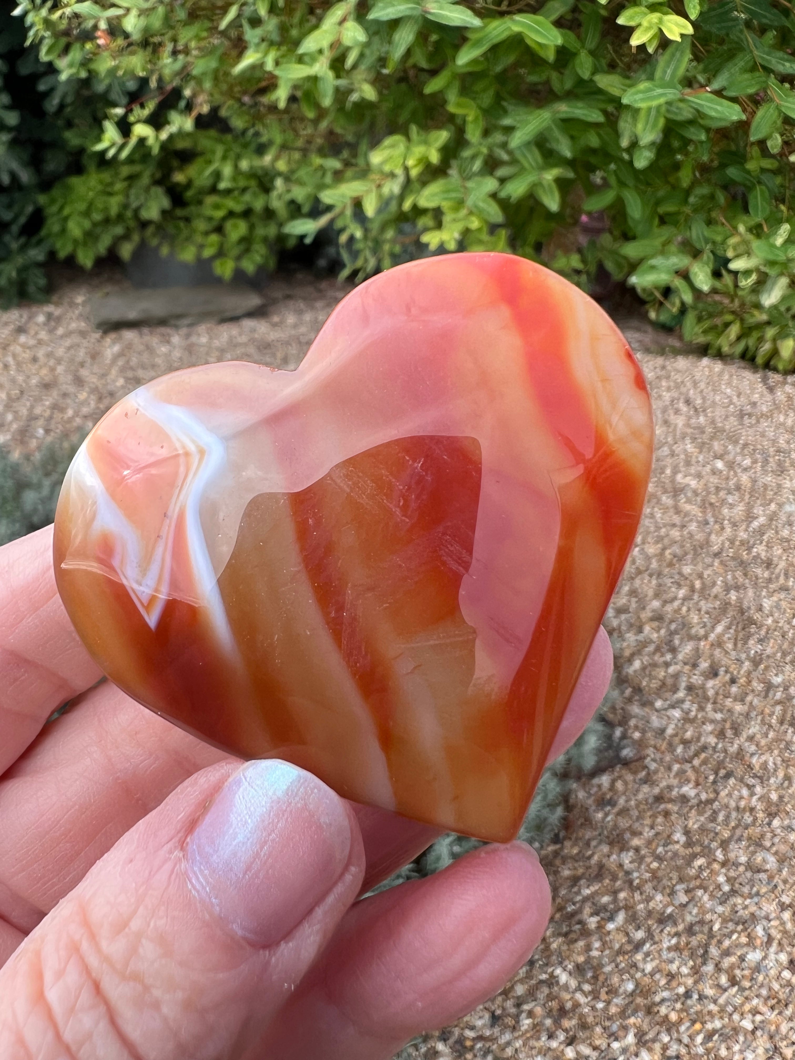 Carnelian Heart - CR12