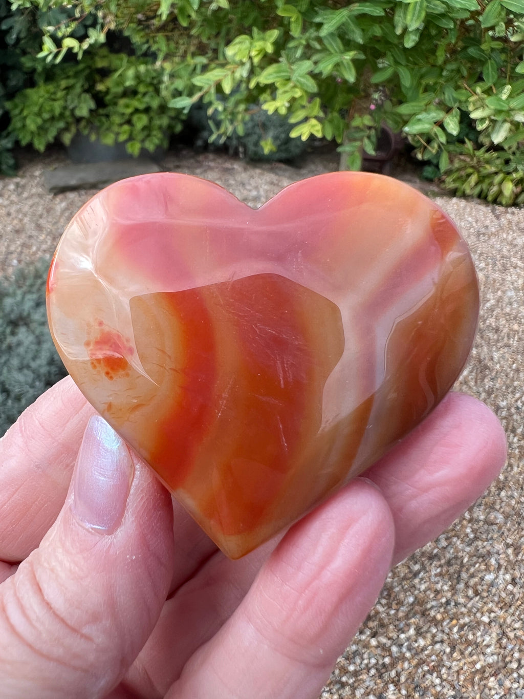 Carnelian Heart - CR12
