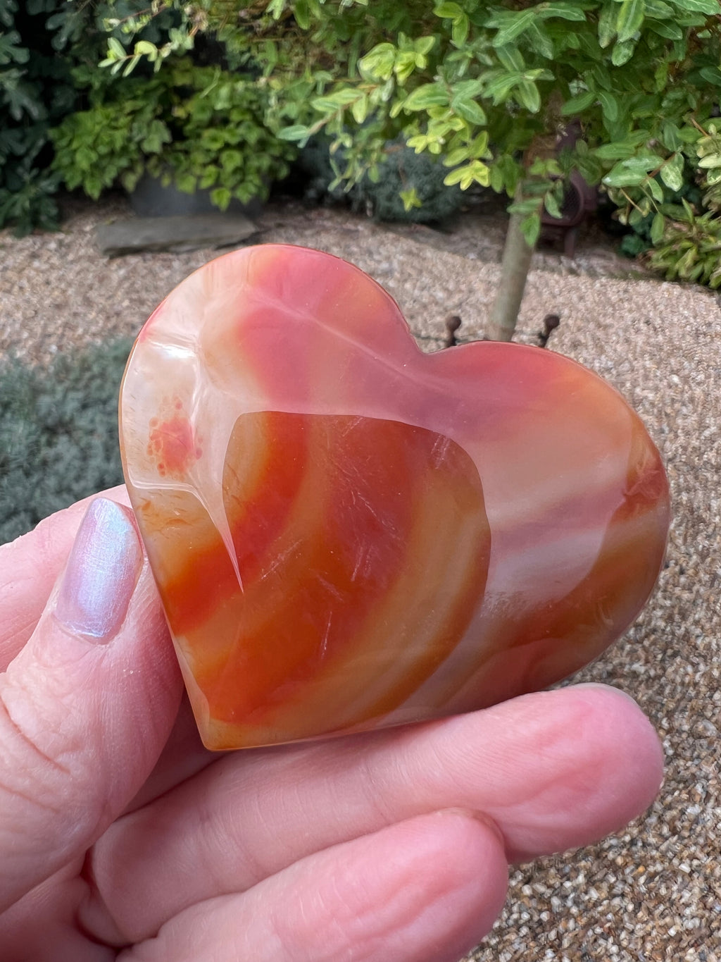 Carnelian Heart - CR12