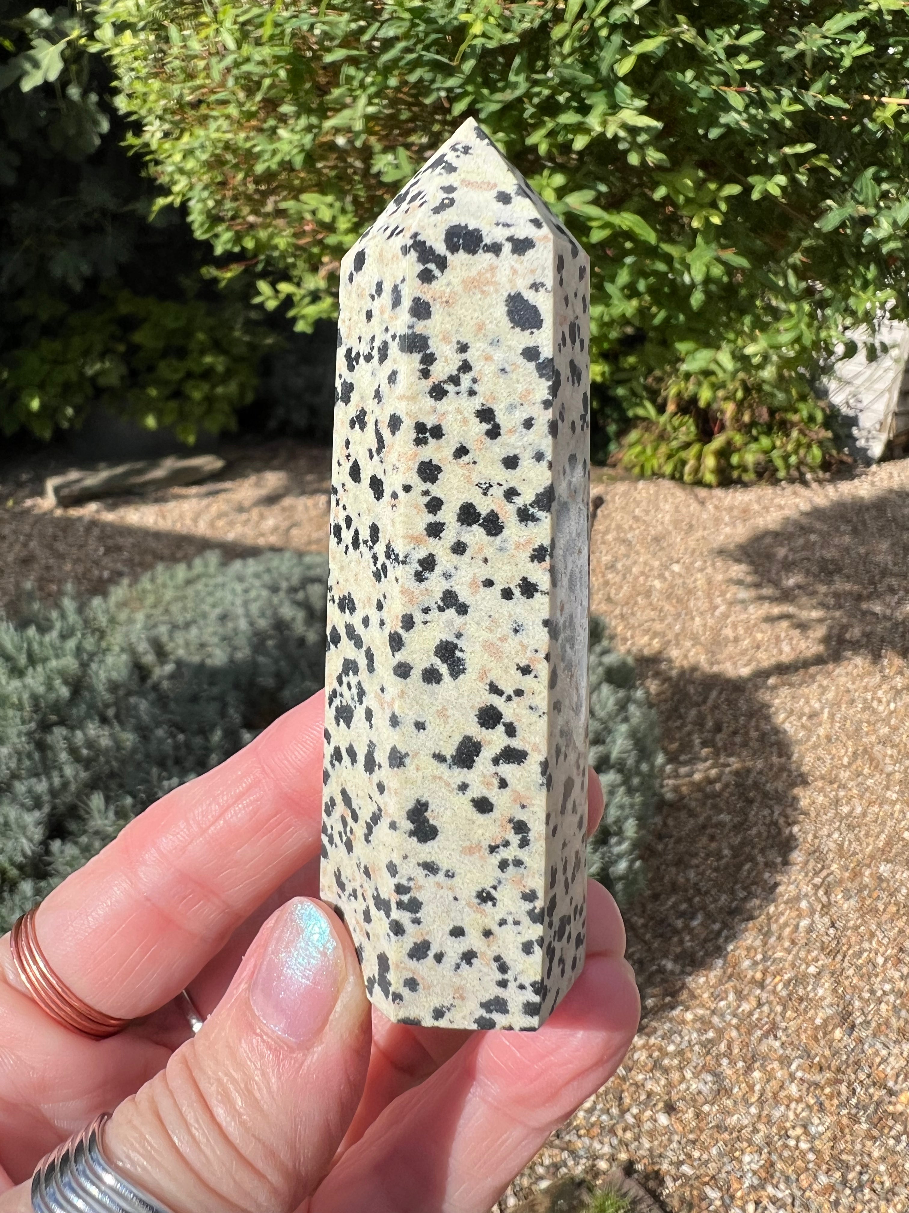 Dalmatian Jasper Tower - DJ1