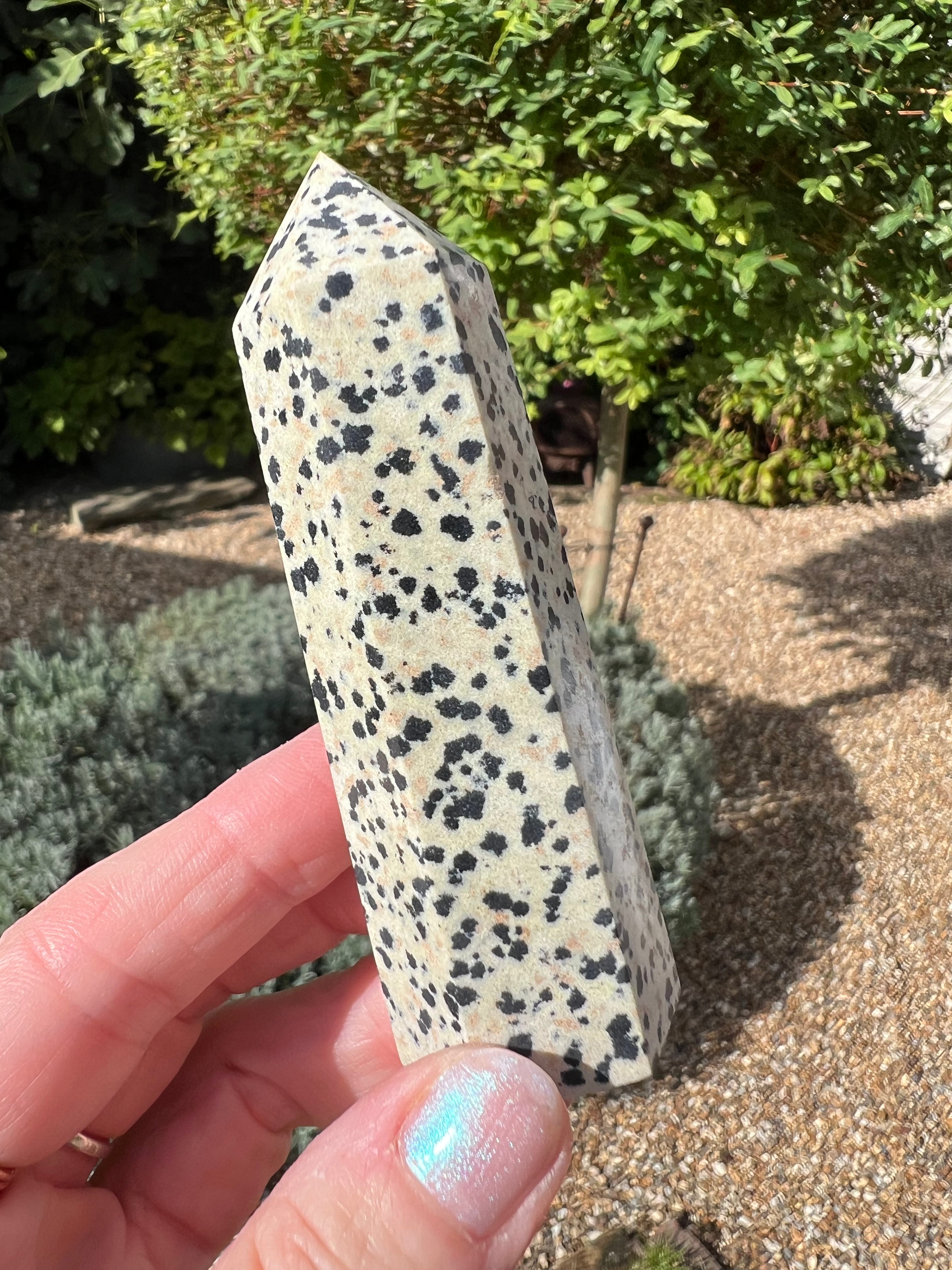 Dalmatian Jasper Tower - DJ1