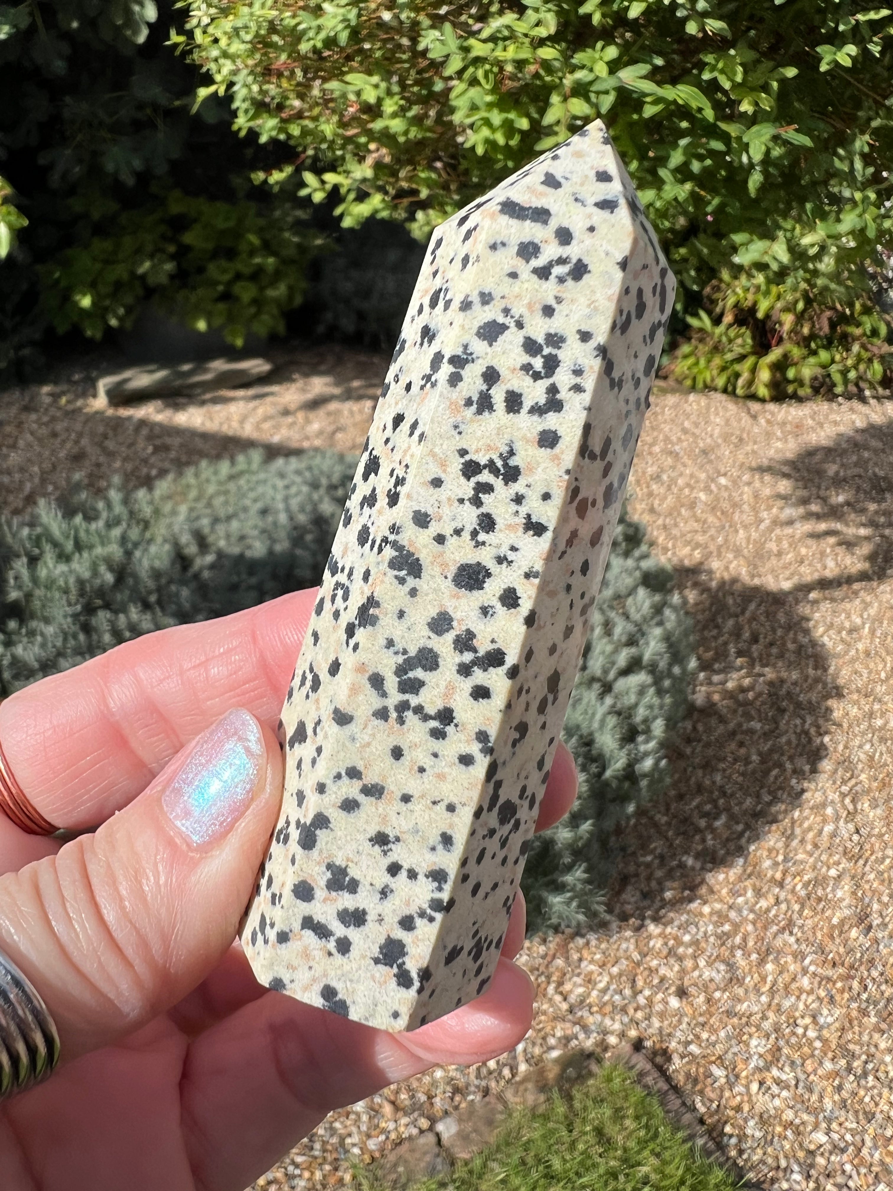 Dalmatian Jasper Tower - DJ1