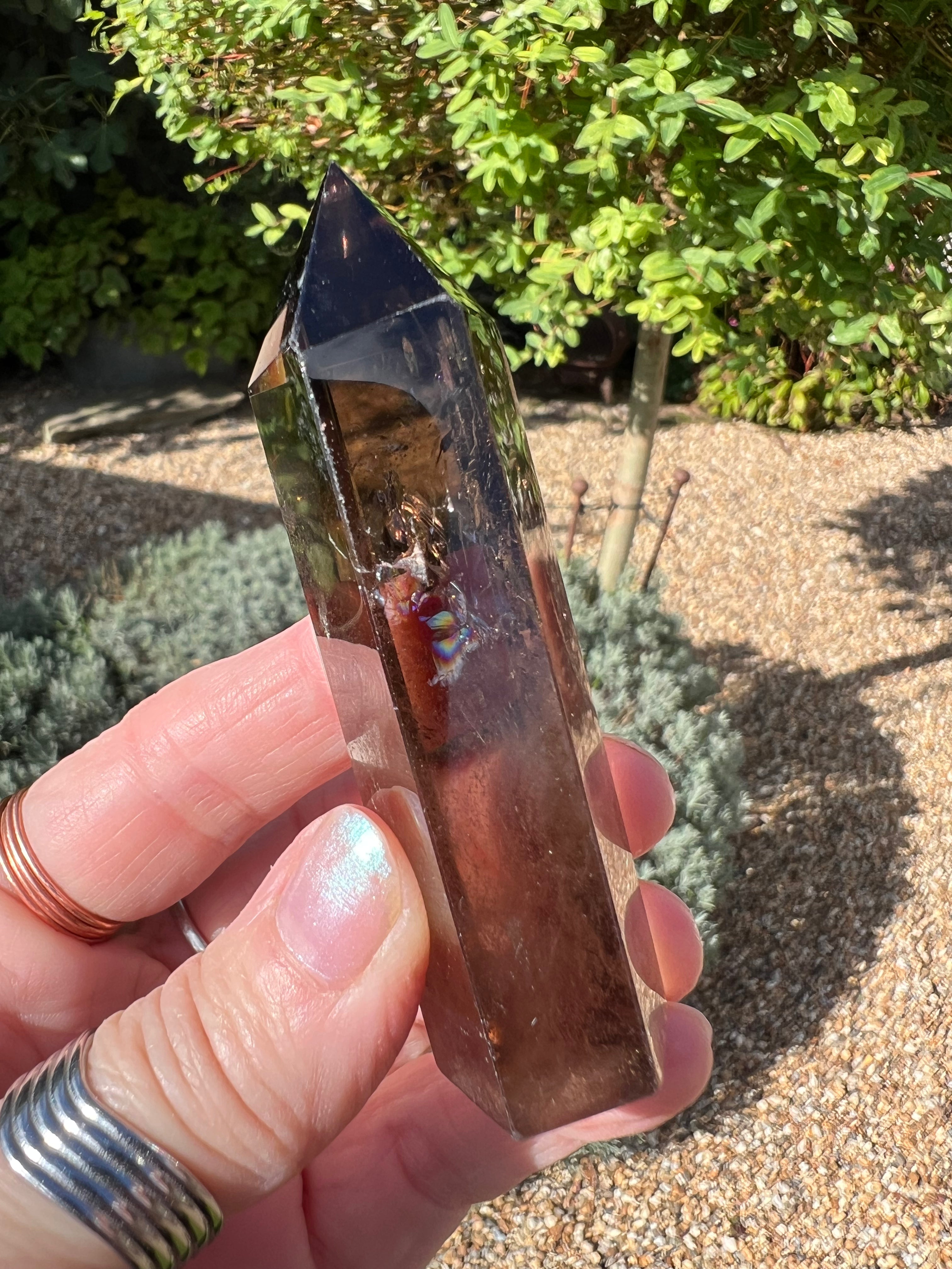 Smoky Quartz Crystal Point - SQ1