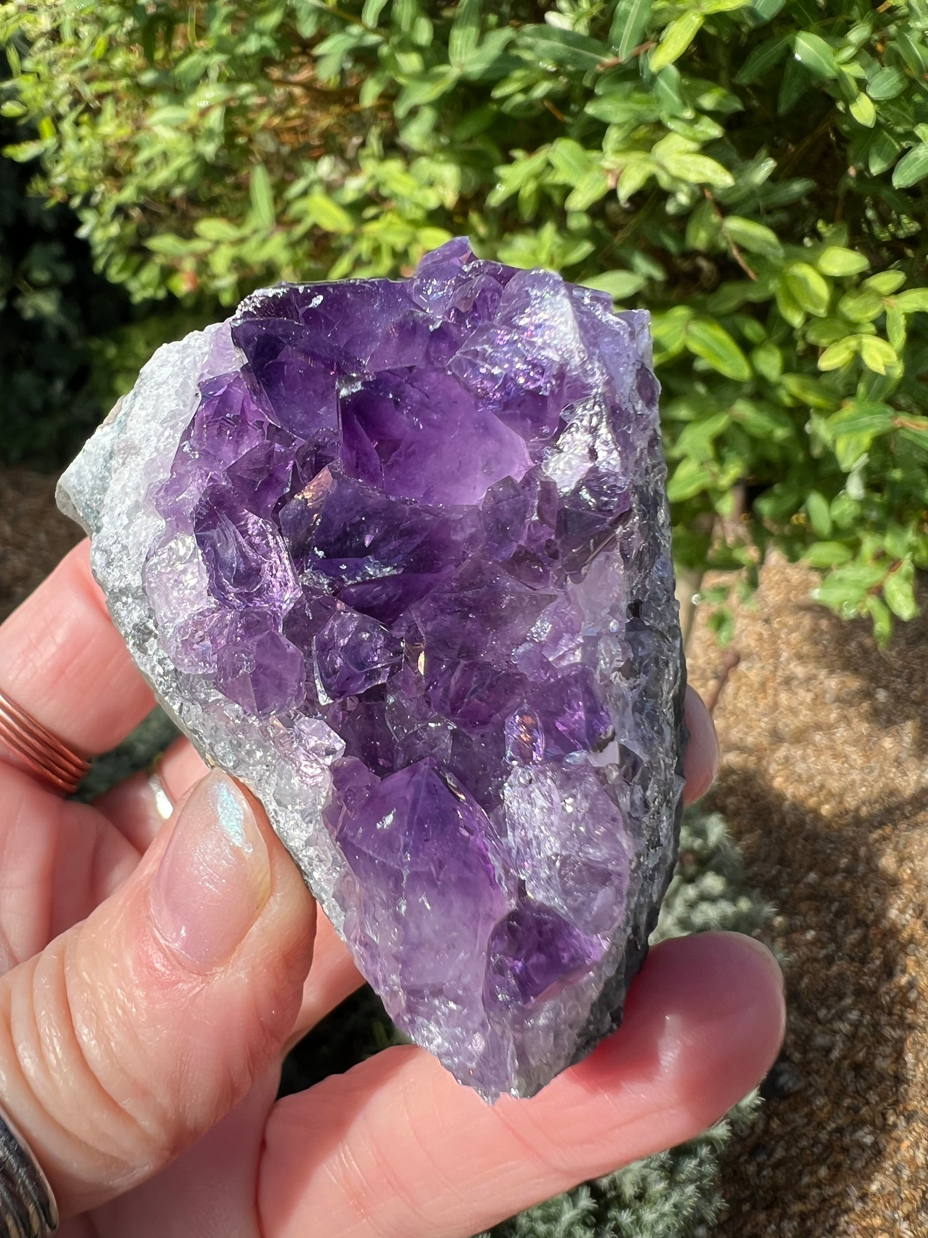 Amethyst Crystal Druze (1st Grade) - AM49