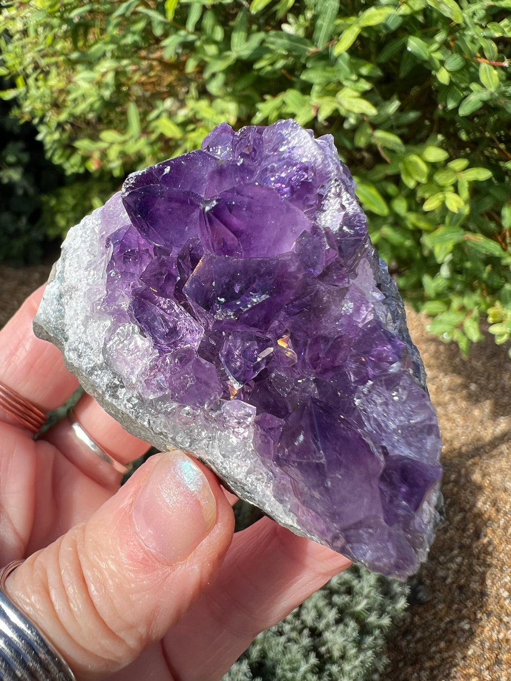 Amethyst Crystal Druze (1st Grade) - AM49