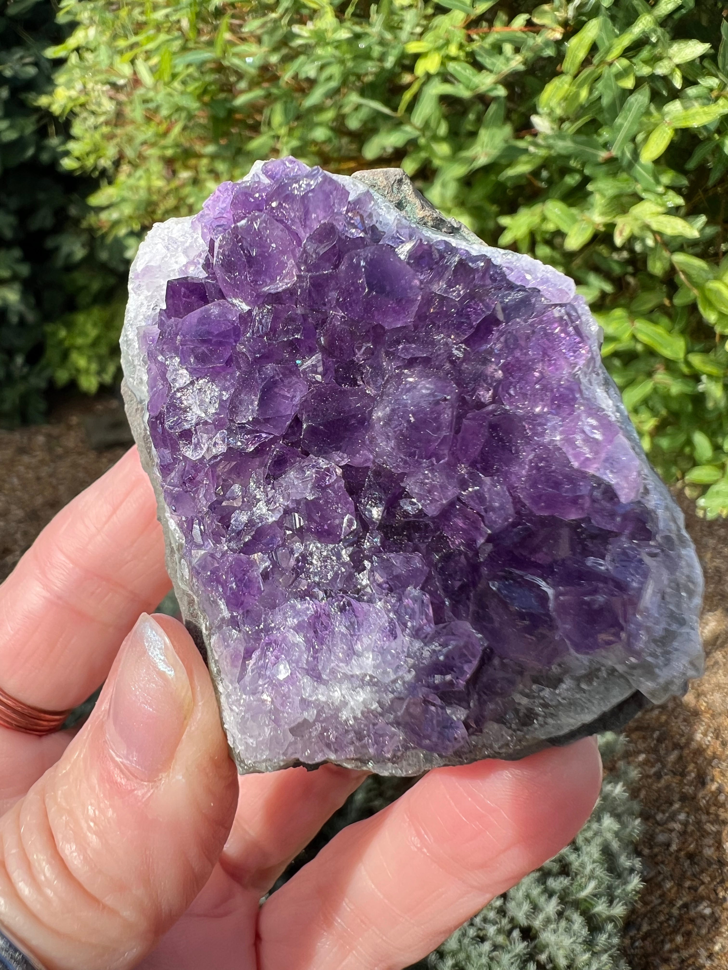 Amethyst Crystal Druze (1st Grade) - AM44