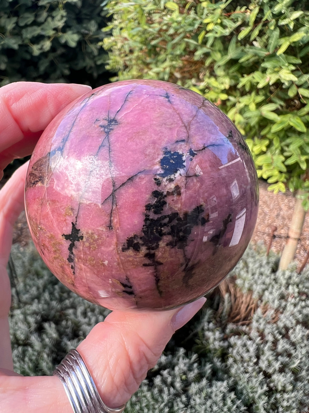 Rhodonite Sphere - RH1