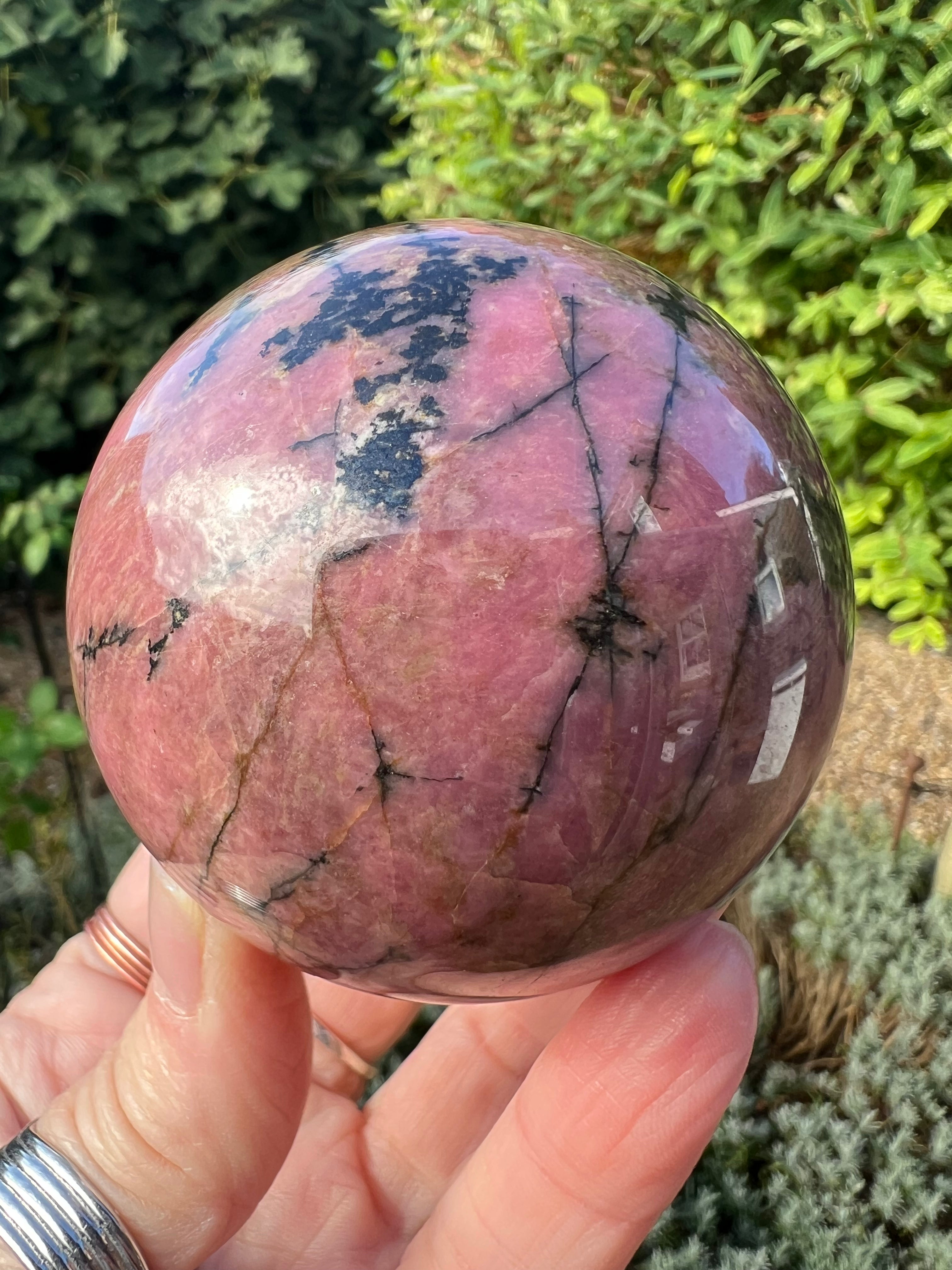 Rhodonite Sphere - RH1