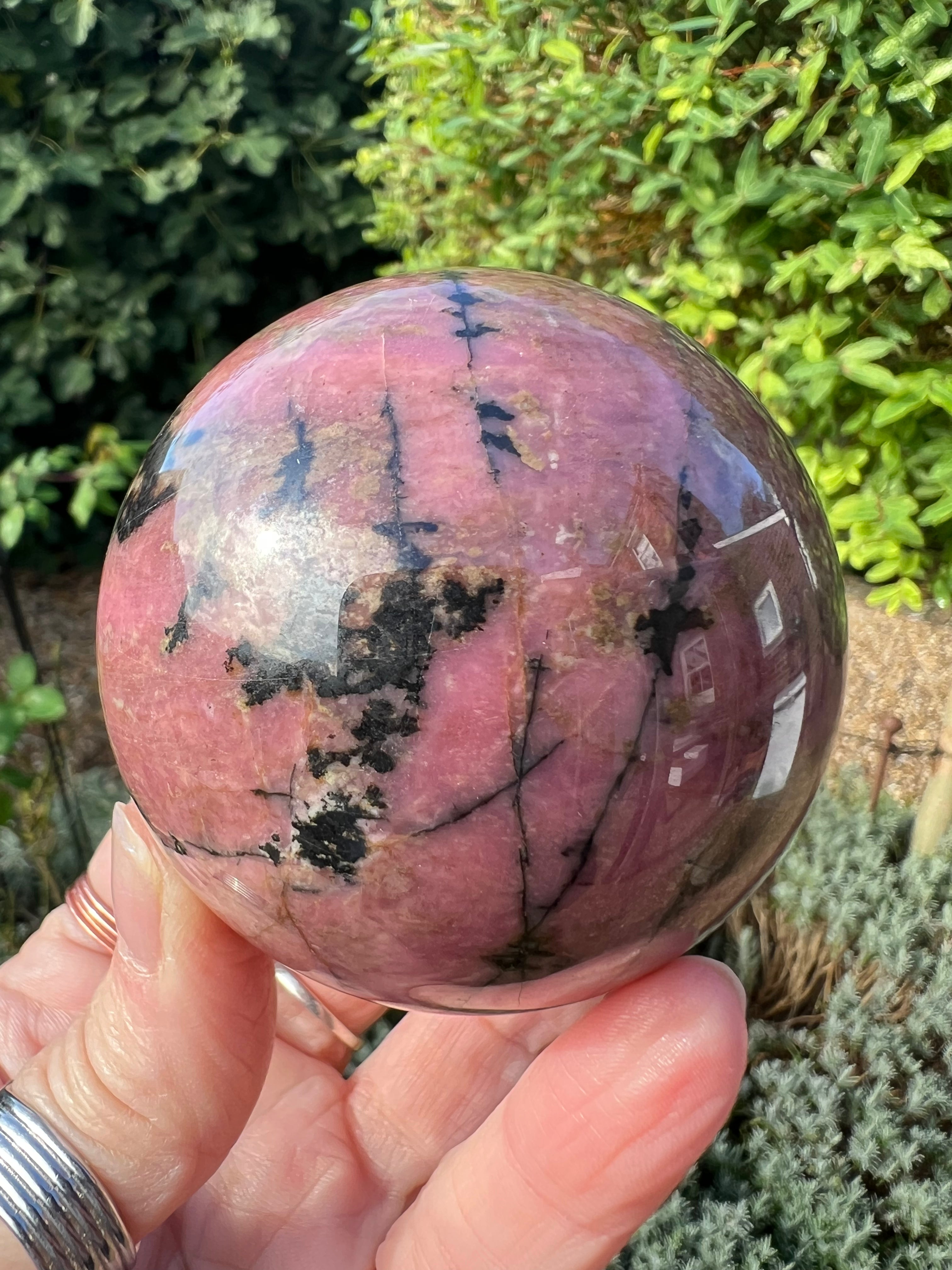 Rhodonite Sphere - RH1